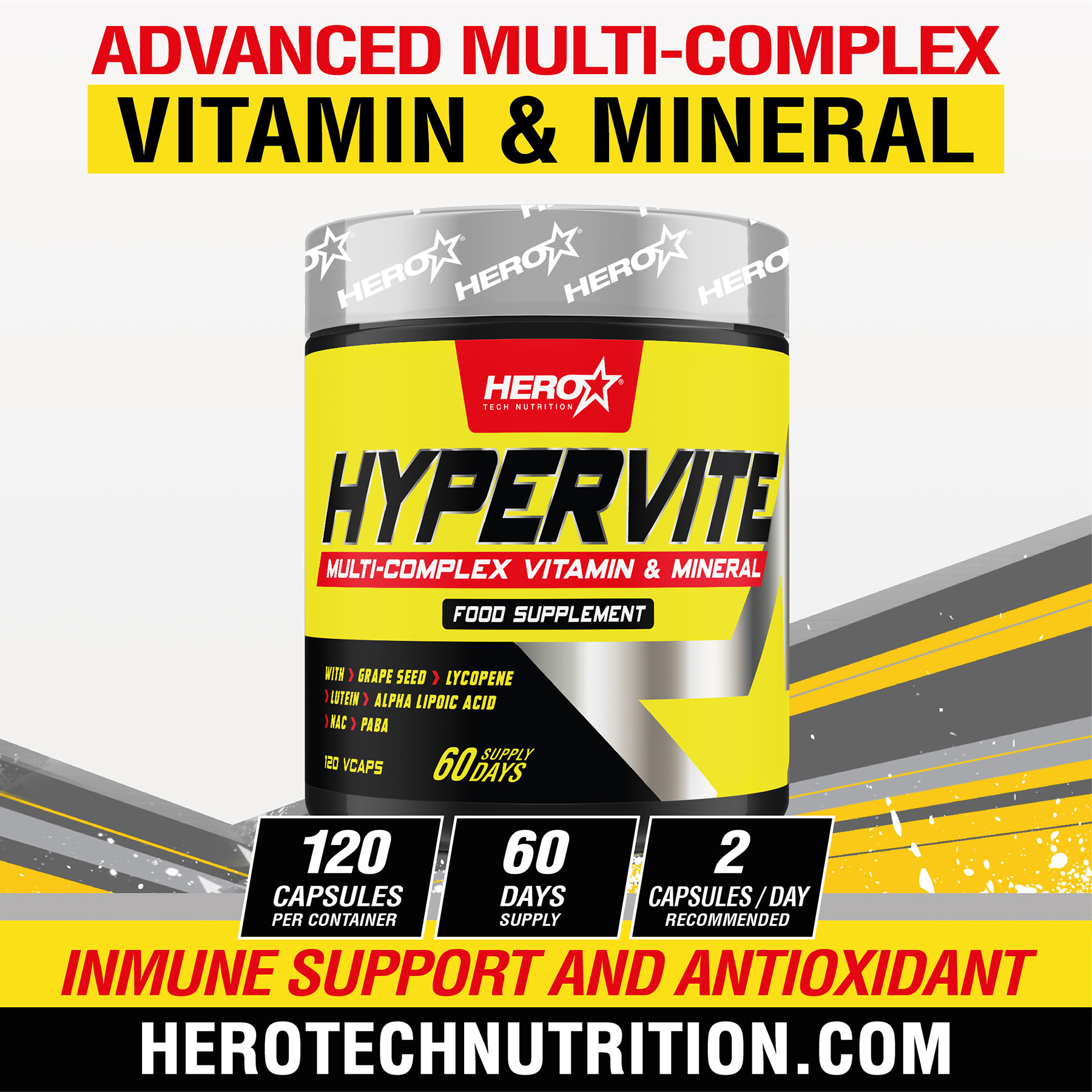 HYPERVITE VITAMINAS Y MINERALES